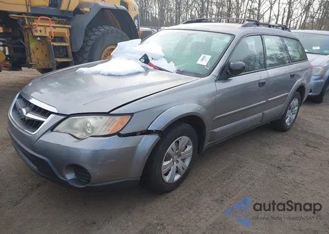 2008 Subaru Outback from USA, damaged, VIN 4S4BP60C087365357